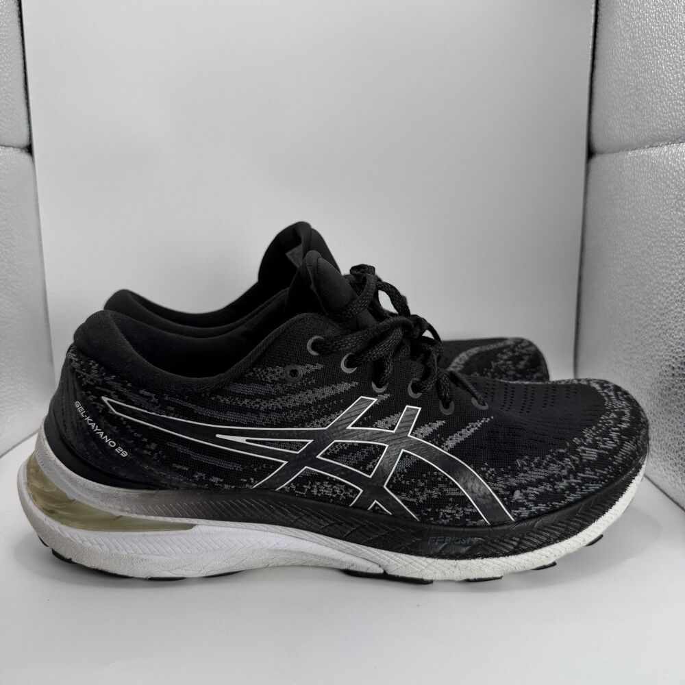 Asics Gel Kayano 29 Shoes Mens Size 9.5 Black Running Trainer Cushioned